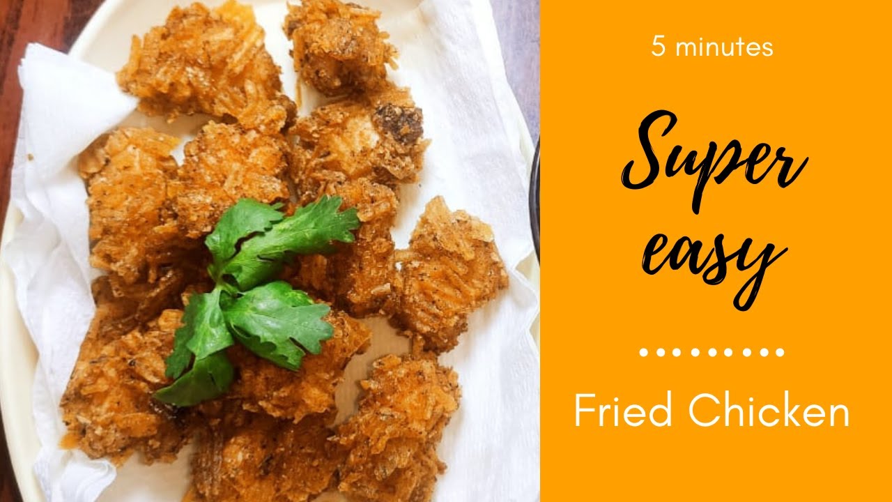 Easy and crispy fried chicken /Just in 5 minutes /cook with me /Tamil/Anishaistic