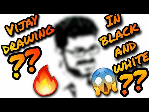 Vijay | Drawing | In Black and white      | Sketch