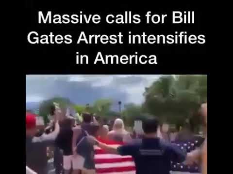 Massive calls for Bill Gates arrest intensifies in America