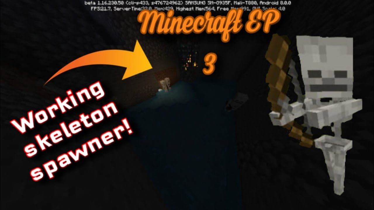 We Built a Skeleton XP farm!!!(Minecraft EP:3) #Blockmango