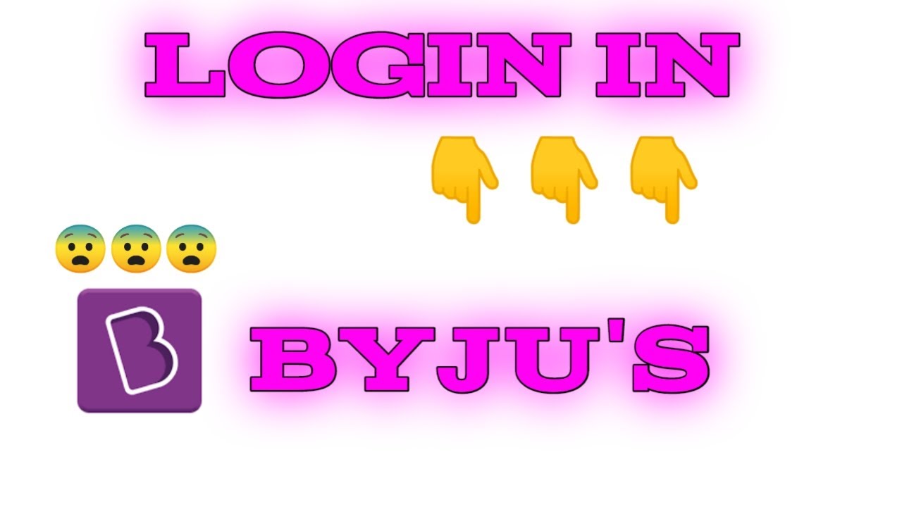 How to login in BYJU'S - the learning app by (TECHNICAL JAGUAR)