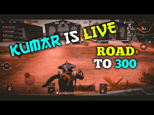FREE FIRE LIVE WITH KUMAR | ROAD TO 300 SUBSCRIBER |