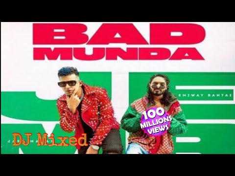 Bad Munde DJ Mixed ll Jazz Manual And Emiway Banta Bad Munde song ll #ZS-Entertainment#
