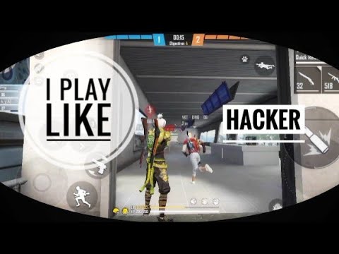 I play like a hacker ??? free fire head shot legend came back