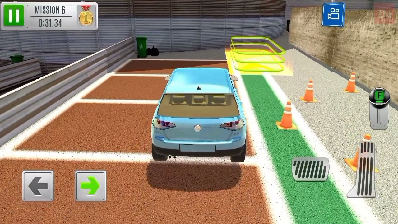 Multi Level 7 Car Parking Simulator Gameplay Part 1 Missions 1-10 | Android iOS Games