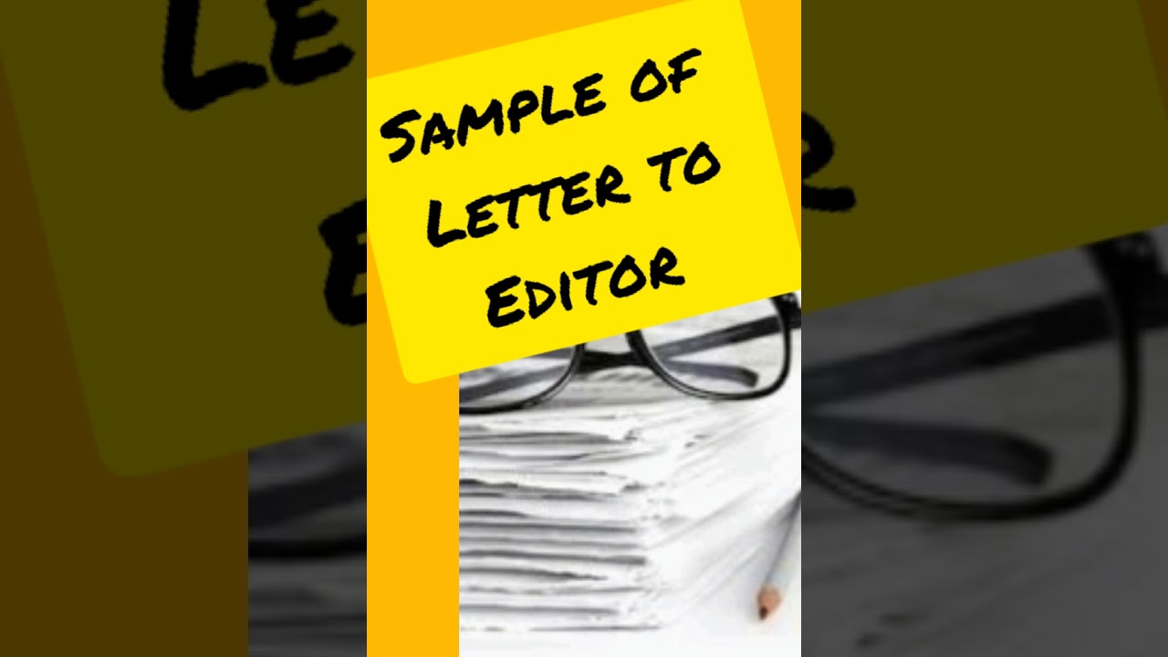 Letter to Editor |#sample_letter|