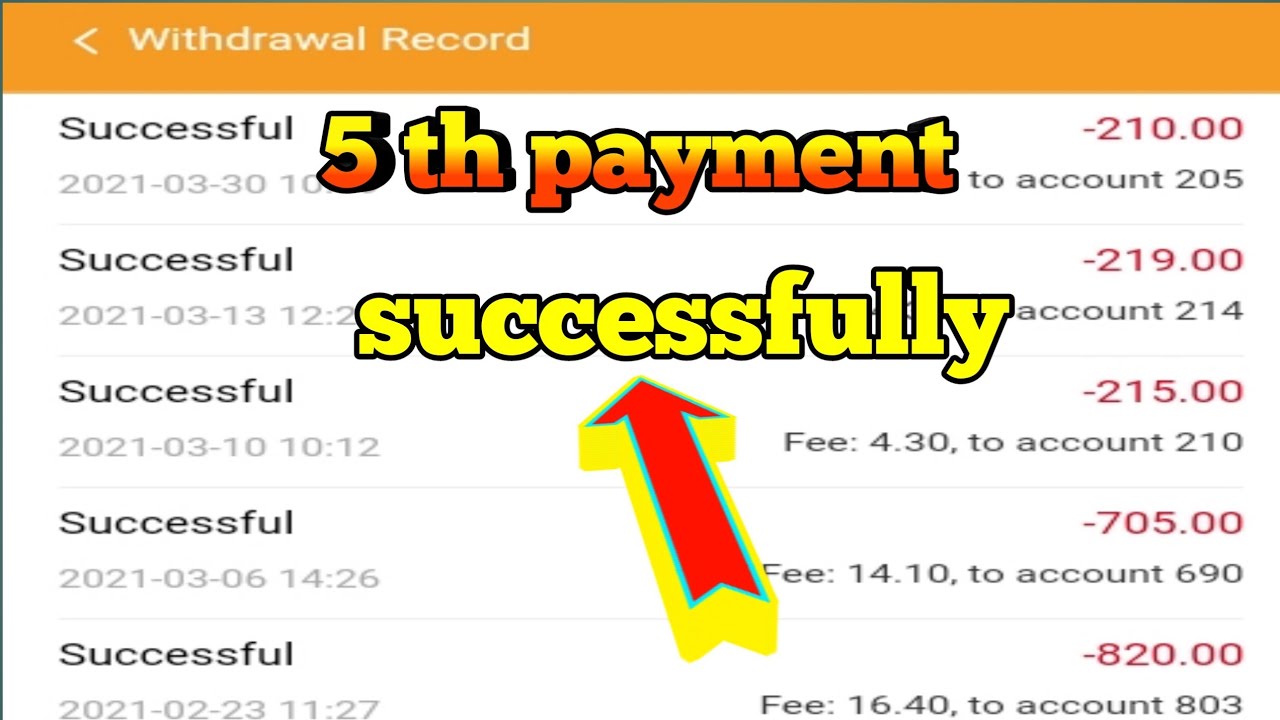 #shorts  5th payment successfully #short