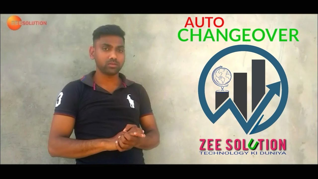 Zee Solution- | How to make Auto changeover? by jitu