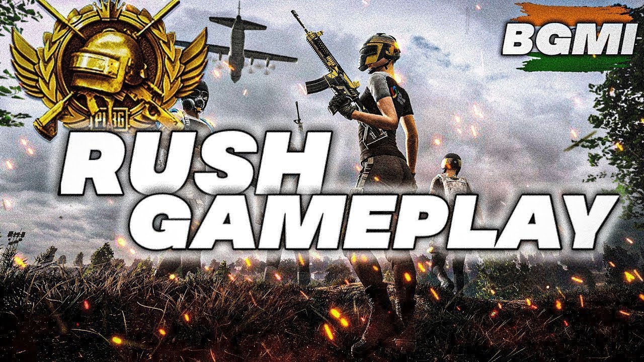 Solo vs Squad Rush Gameplay ||BGMI||
