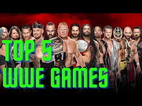 TOP 5 AMAZING WWE GAMES