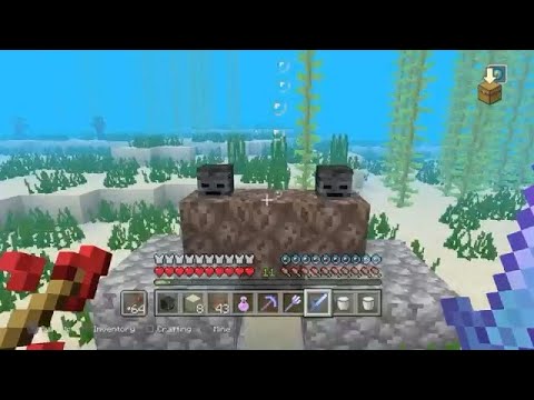 what will happen if we spawn wither under water ? | minecraft