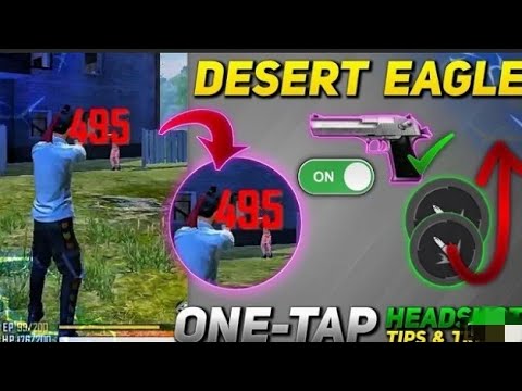 Free Fire Desert eagle headshot trick