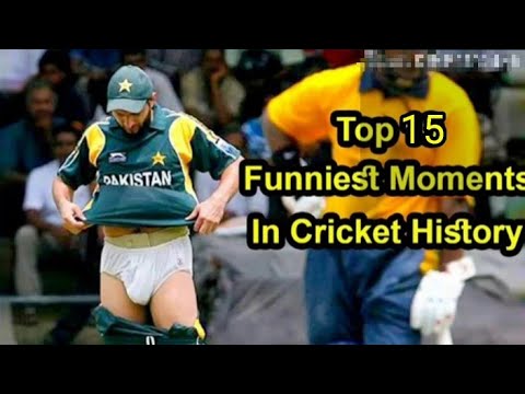 top 15 funny moments in cricket history || cricket funny moments || क्रिकेट के मजेदार पल