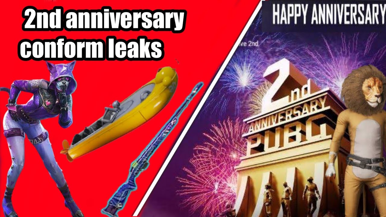Pubg Mobile Lite 2nd anniversary confirm leaks|| pubg lite 2nd anniversary leaks