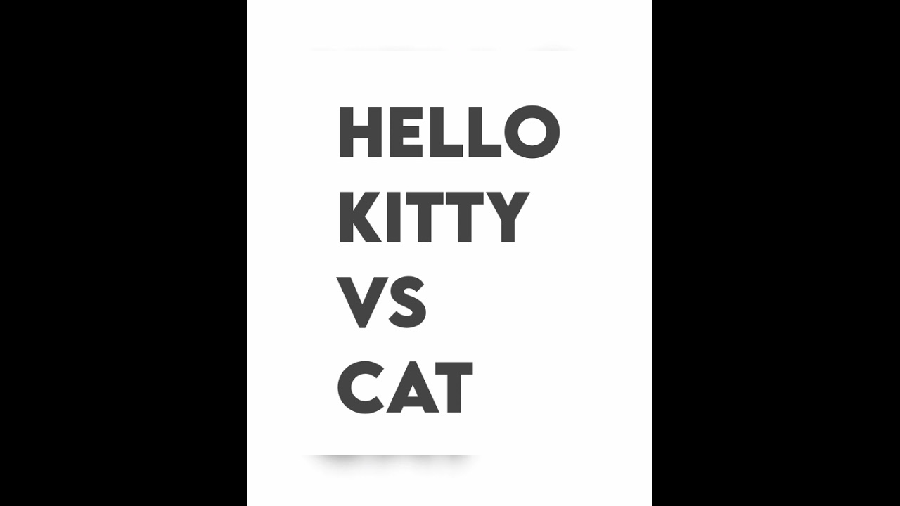 Hello Kitty....vs....Cat? shoes.. bags.. clips.. shirt.... nail... room... earing... ?