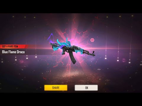 I GOT DRACO AK IN FIRST SPIN || FULL REVIEW || FREE FIRE NEW EVENT || NEW FADED WHEEL EVENT