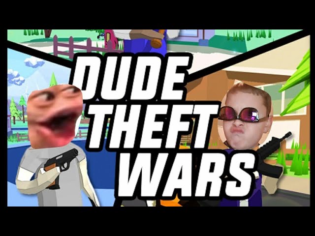 GEKKEHUIS in dude theft wars (gaming video 2)