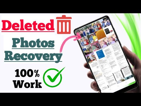Delete photo ko wapas kaise laye | How to recover deleted photos | डिलीट फोटोज को वापस कैसे लाएं??