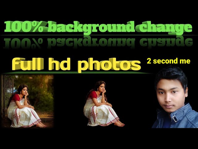 how to photo background change in mobile???