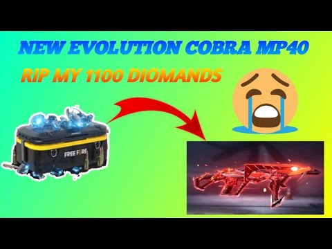 Rip my 1100 diomand to unlock new evolution cobra mp40