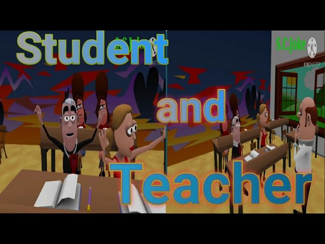 S.C.Joke Classroom  Pagal Student and Teacher part-8 #scjoke