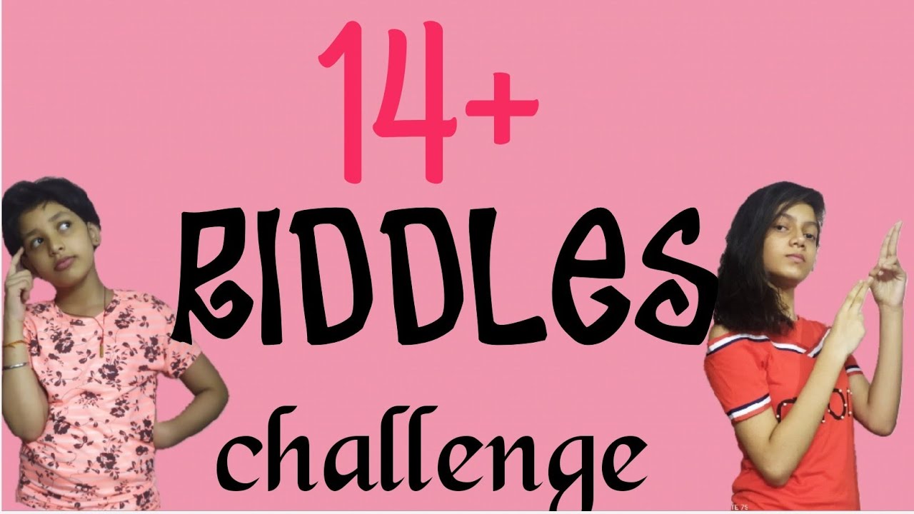 14+ Riddles challenge with my little sister.. Let's see who will win! aayushilazaa