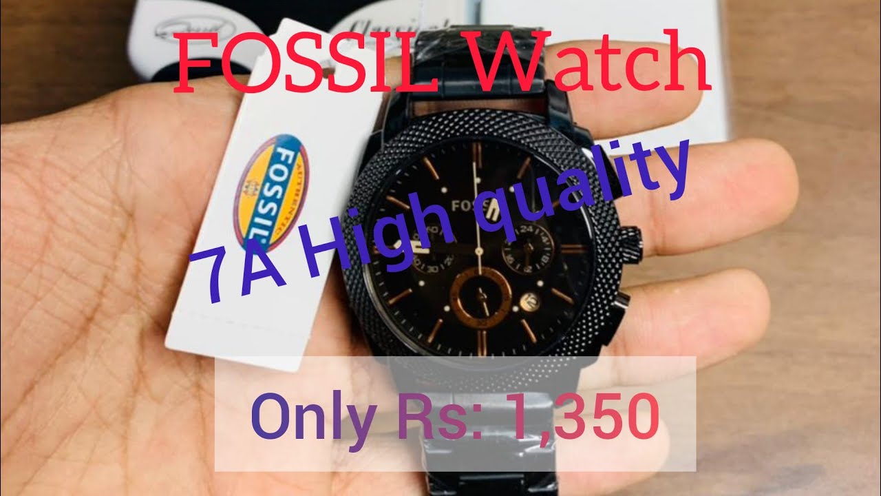 FOSSIL Watch | Original Premium Model For Him | 7A quality