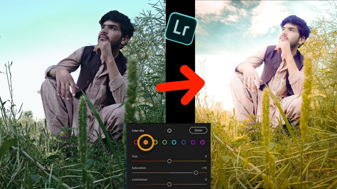 Lightroom Photo Editing Sky and Brown Editing Tutorial FM Editing 2021