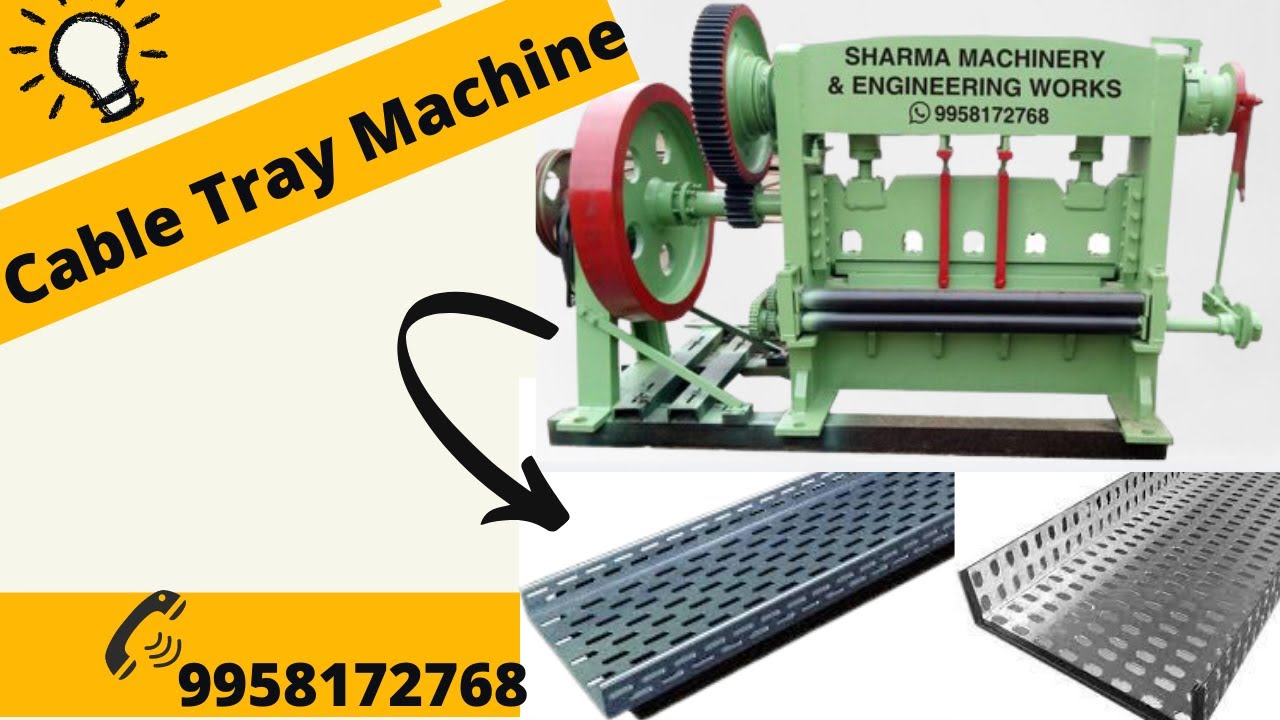 cable tray machine | जाली मशीन | Perforated Machine