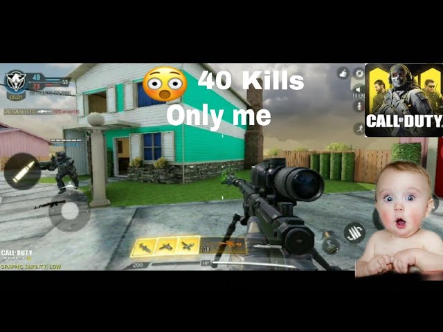 Call Of Duty Mobile Gameplay. 40 Kills Only Me.
