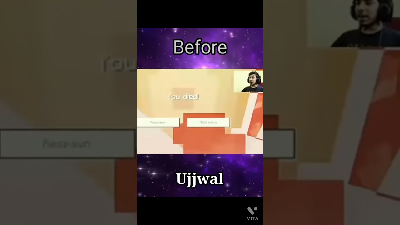 @Ujjwal turned into Ujjwal Warrior || Herobrine Smp|| [Before & After] #technogamerz #ujjwal