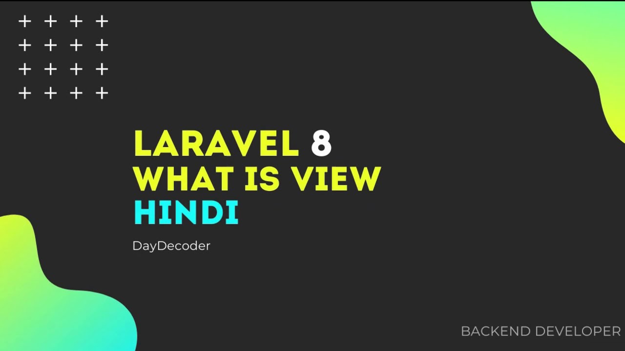 Laravel 8 Beginner Tutorial | What is View | Laravel 8.0