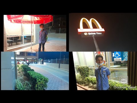 visit McDonald's with Abdullah brother I love McDonald's