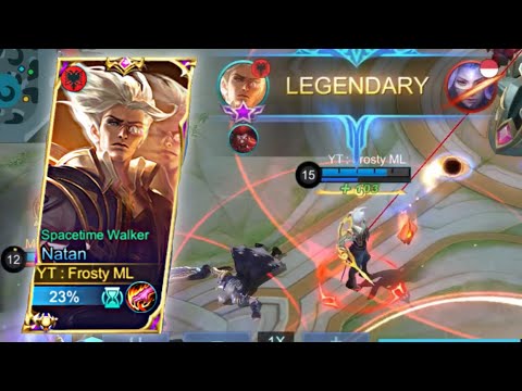 THIS IS WHY SUPPORT EMBLEM IS BETTER ON NATAN ? | MOBILE LEGENDS NATAN GAMEPLAY