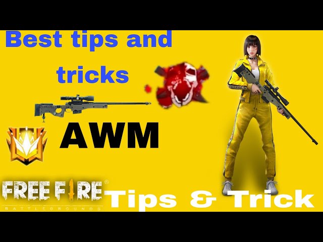 How To Use AWM - Top 5 Best Tips And tricks Garena free fire