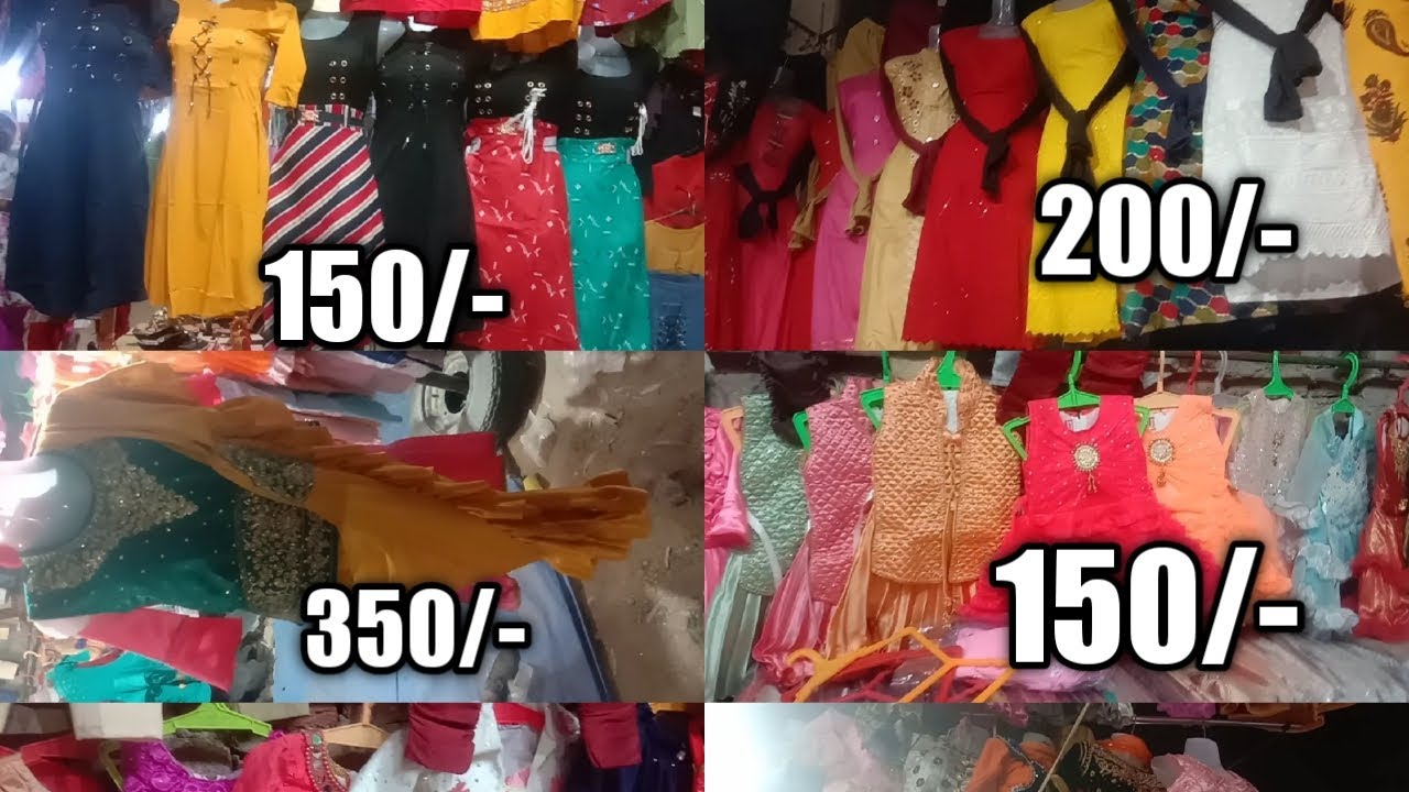 Friday market in Delhi//clothes at affordable prices//
