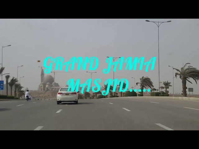 bahria town Karachi third biggest mosque in the world/grand mosque in bahria town construction