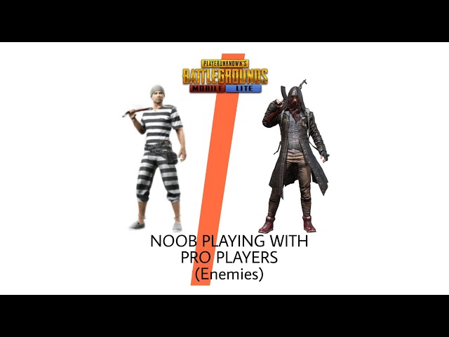 NOOB PLAYING WITH PRO PLAYERS (Enemies) || PUBG MOBILE LITE || JTGAMING