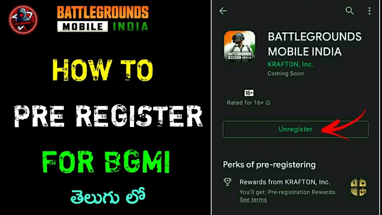?Battlegrounds Mobile India PRE-REGISTRATION Start | How To Pre-Register For BGMI | DK GAMING TELUGU