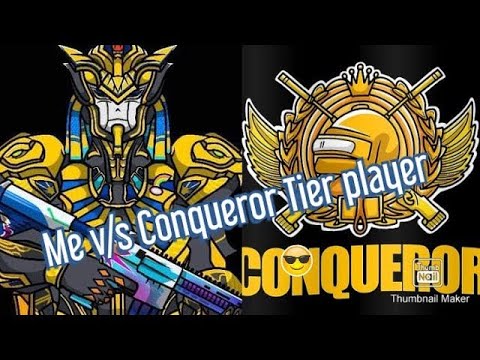 ? Conquer player Vs me 1v1 M24 challenge #m24#gameplay#pubg