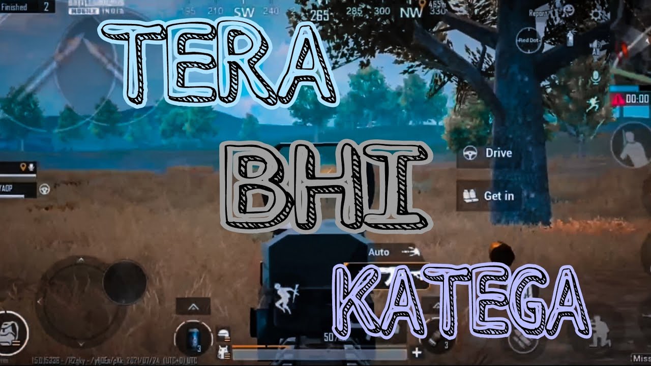 TERA BHI KATEGA // Tera Bhi Katega Pubg Montage // New Rap Bgmi Montage