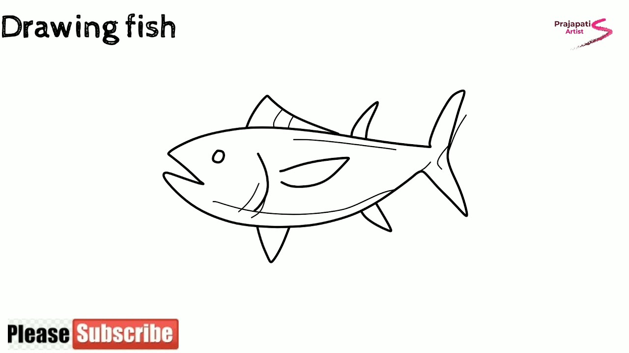 how to draw fish | fish drawing | drawing fish