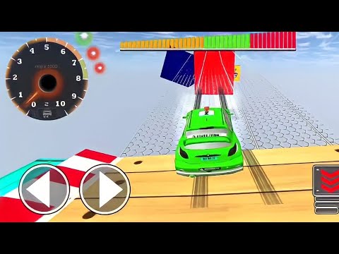 Impossible Mega Ramp Sports Car Stunt Drive - Android GamePlay