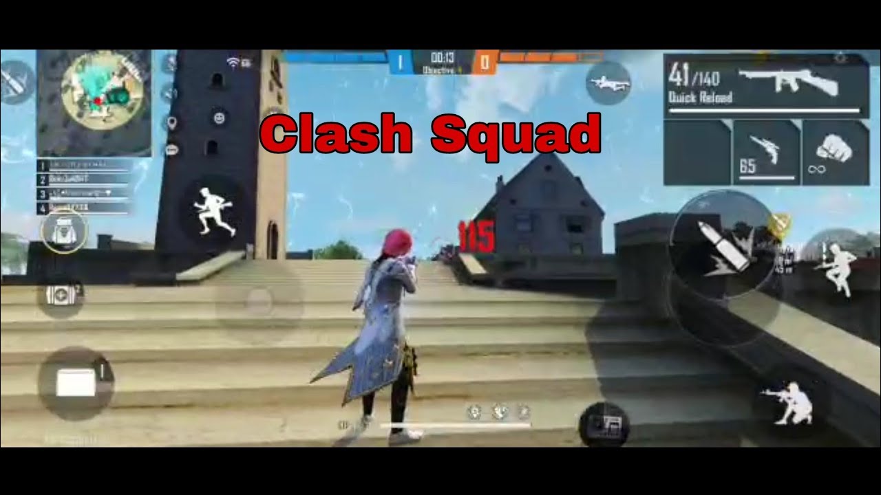 Free Fire Clash Squad Gameplay