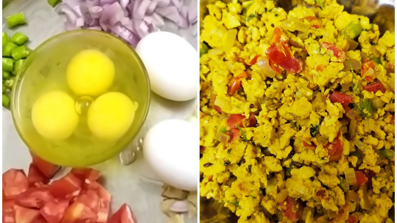 Egg bhurji Recipe l How to Make anda bhurji l The Bombay style