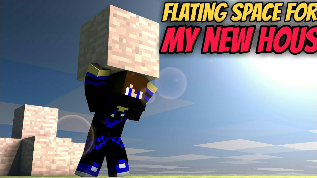 I AM FLATING THE GROUND TO MAKE MY NEW HOUSE IN MINECRAFT SURVIVAL SERIES PART 4