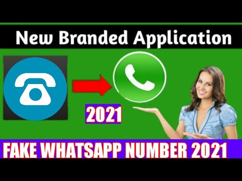 New APP 2021| How to create unlimited fake WhatsApp number 2021 | fake WhatsApp number