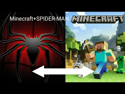spider-man+minecraft?#minecraft