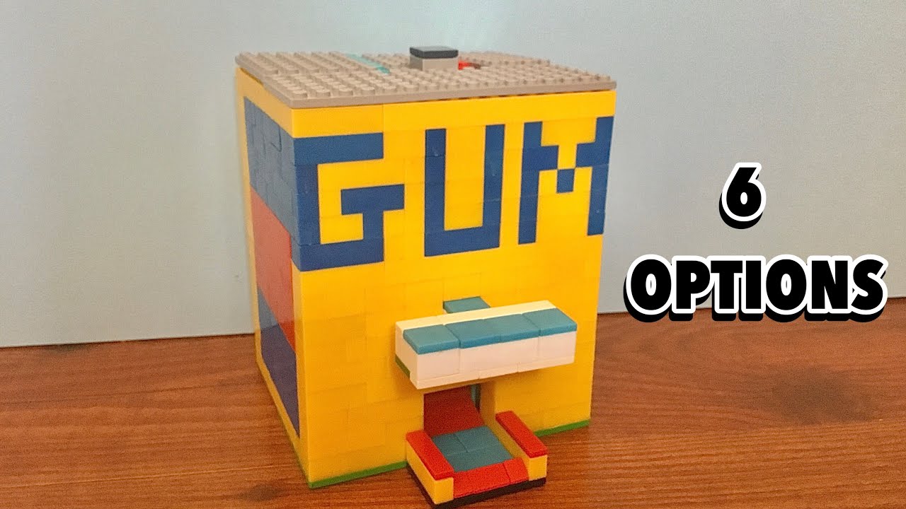 Lego gumball machine [ EXTREMELY ULTIMATE ] 6 OPTIONS