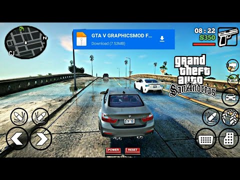 7MB!! GTA San Andreas GTA V Enb Graphics Mod In Android Best Mod 2021 | With HD Graphics